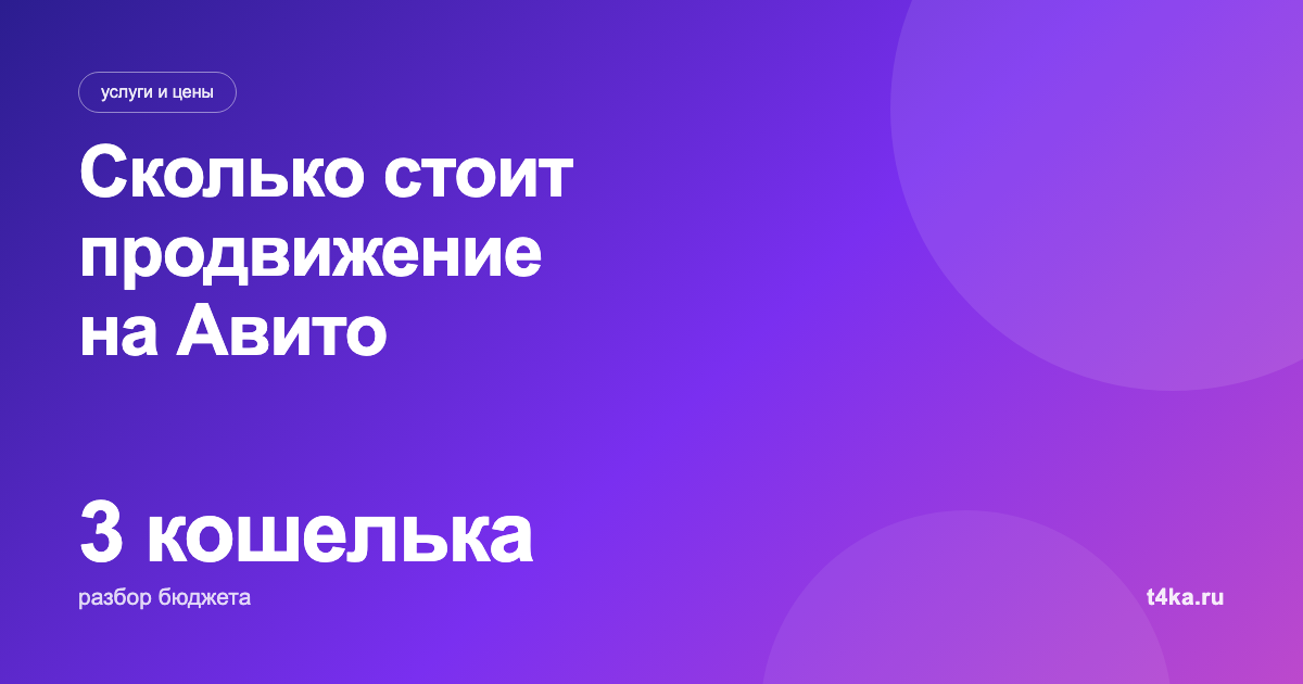 Сколько стоит продвижение на Авито под ключ в 2026 году