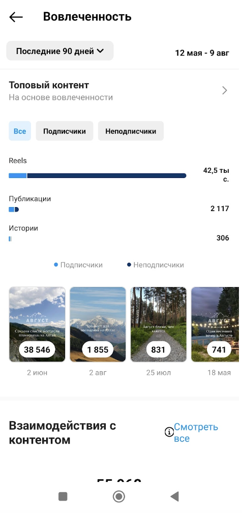 Кейс: Рост охвата и вовлеченности в 5 раз за 6 месяцев на аккаунте отеля в горах — иллюстрация 10