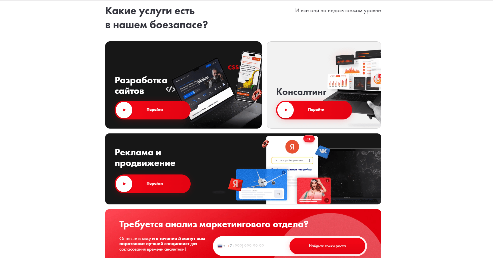 Кейс продвижения сайта маркетингового агентства. Подняли конверсию до 20% — иллюстрация 3