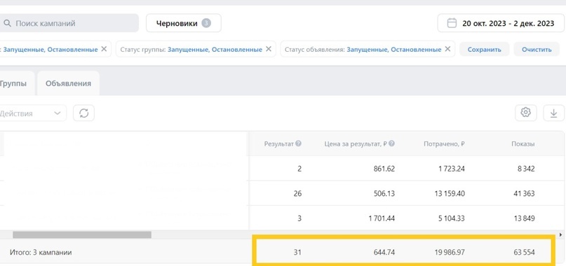Кейс продвижения сети образовательных центров для детей через VK ADS — иллюстрация 6