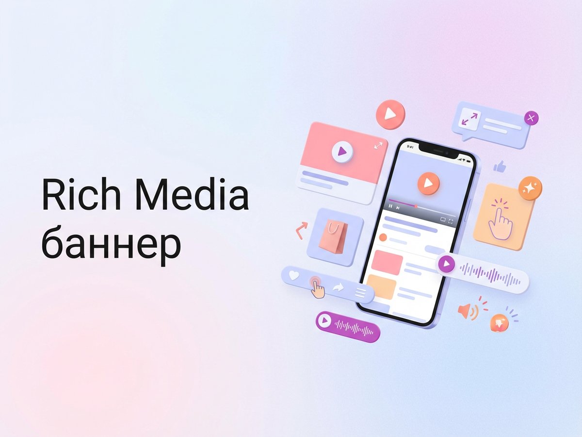 Rich Media баннер: что это такое, преимущества форматов и пошаговый план создания эффективного креатива.