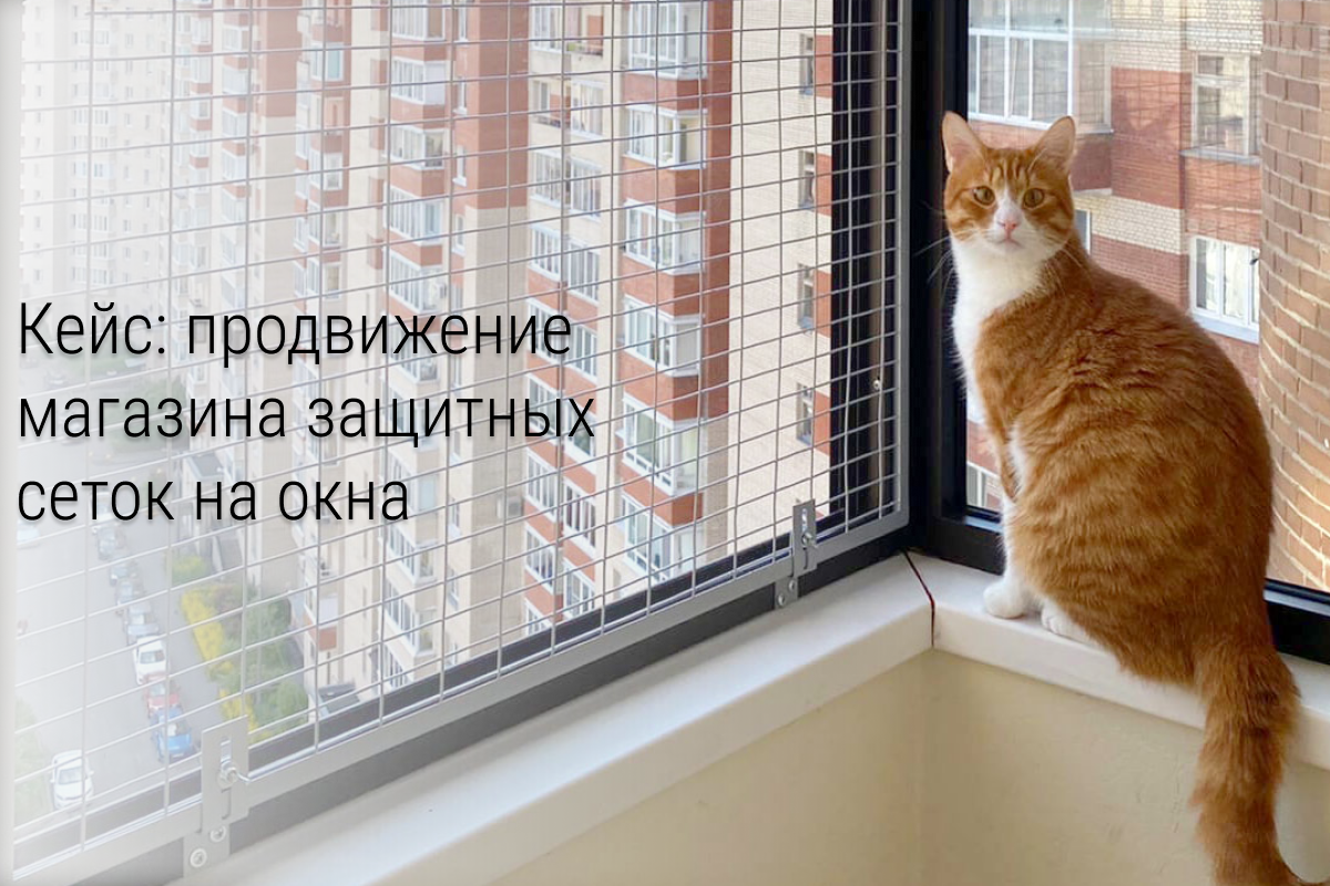 Кейс: продажа защитных сеток на окна