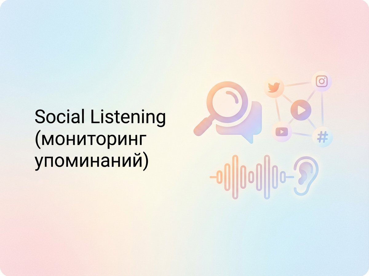Social Listening: что это такое, инструменты анализа мнений и пошаговый план работы с репутацией.