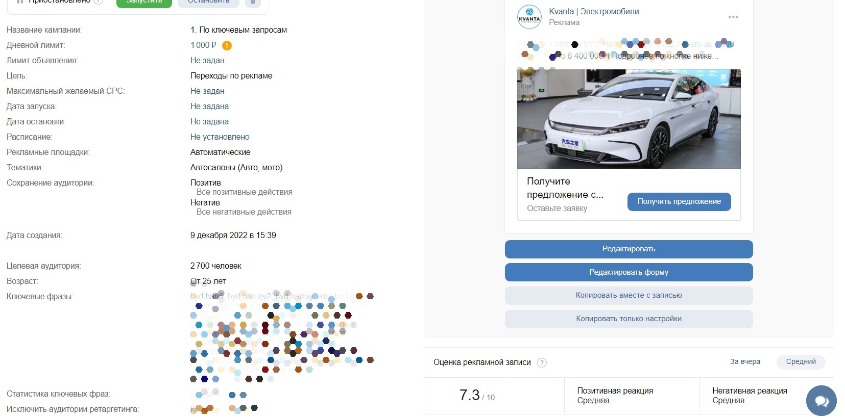 Кейс: ~500 заявок в месяц на электромобили без сайта и контекстной рекламы. Прод — иллюстрация 13