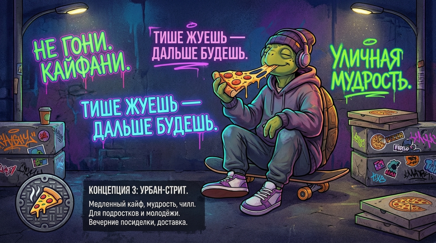 Концепция 3 — Урбан-стрит