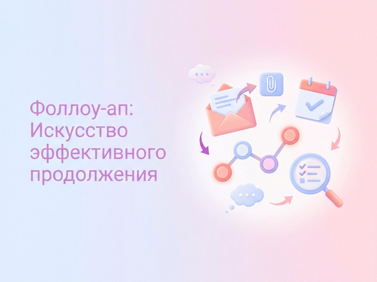 Follow-up: что это такое, правила написания дожимных писем и пошаговый план работы с клиентом.