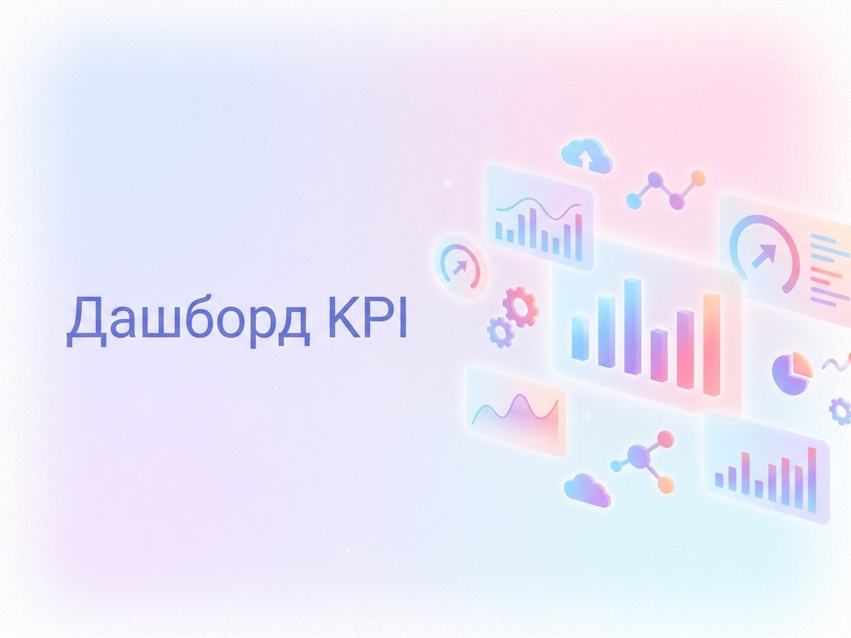 Дашборд KPI: что это такое, показатели визуализации и пошаговый план внедрения системы аналитики.