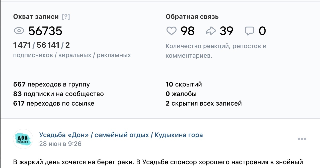 Кейс продвижения глэмпинга «Дон» в Липецкой области — иллюстрация 9