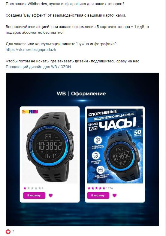 Кейс: продвижение студии дизайна для маркетплейсов — иллюстрация 8