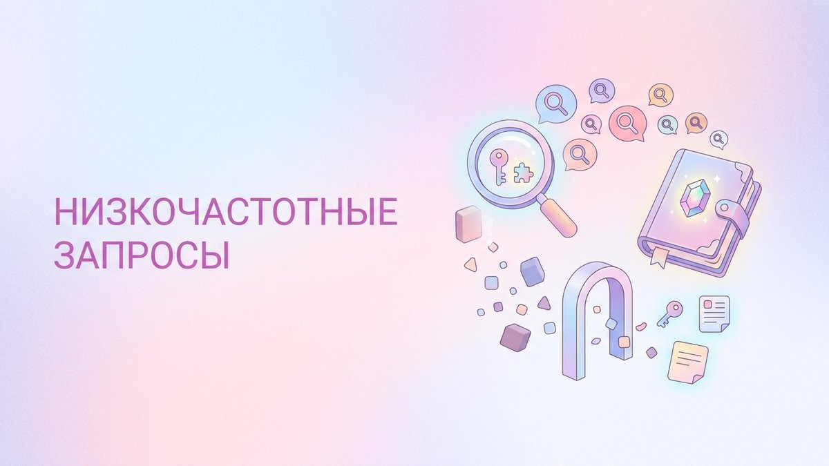 Низкочастотные запросы: что это такое, преимущества для продвижения и пошаговый план внедрения в семантическое ядро