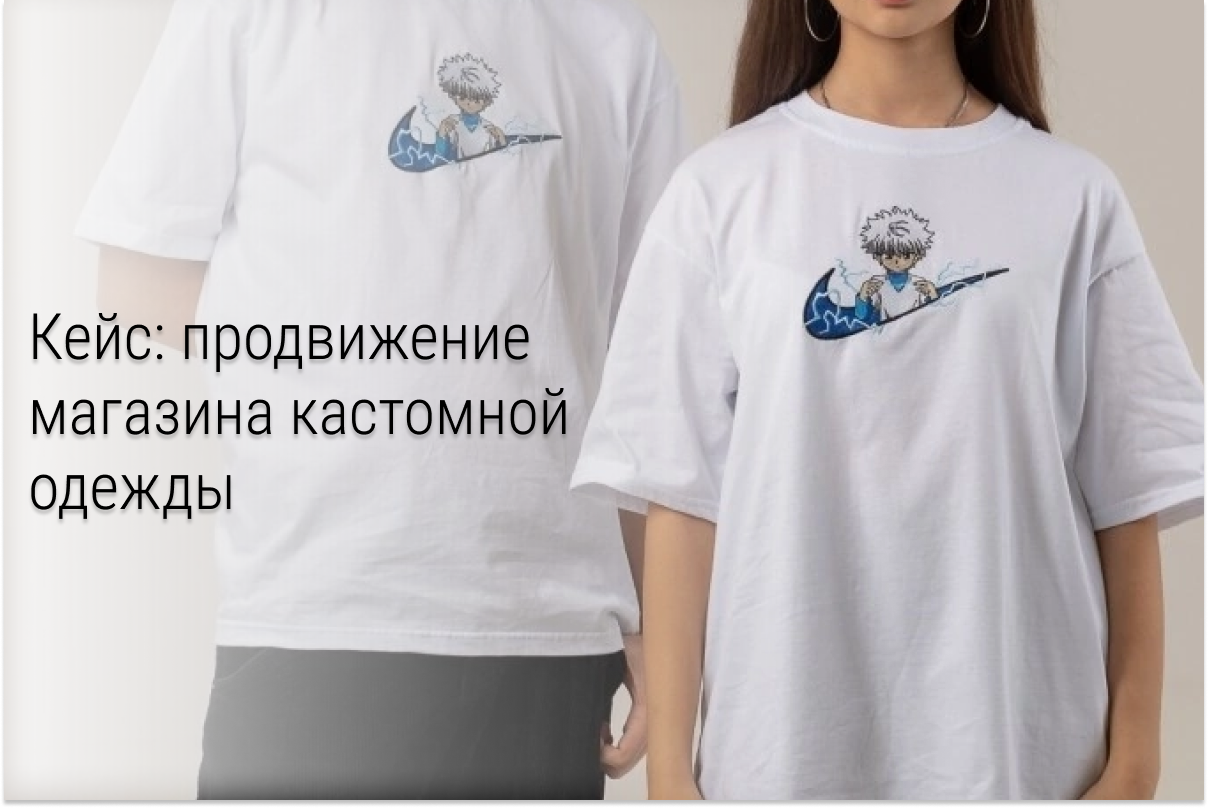 Кейс: Продвижение интернет-магазина одежды с кастомной вышивкой