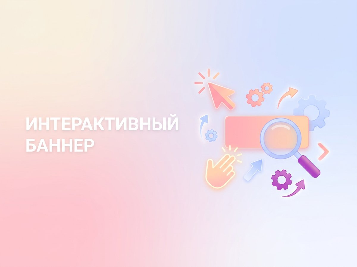 Интерактивный баннер: что это такое, способы повышения кликабельности и пошаговый план внедрения креативов в рекламу