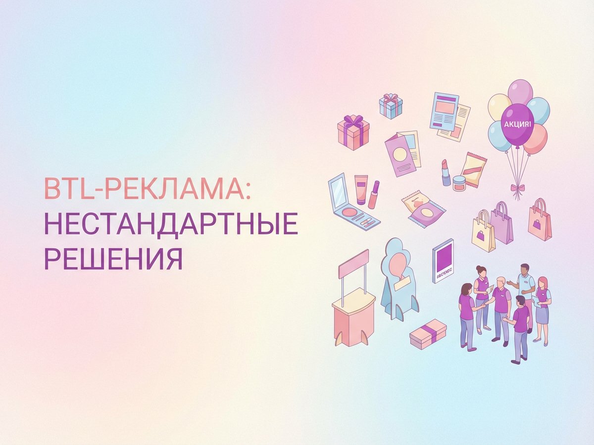 BTL-реклама: что это такое, основные инструменты и план организации промо-акций для прямого контакта с аудиторией.
