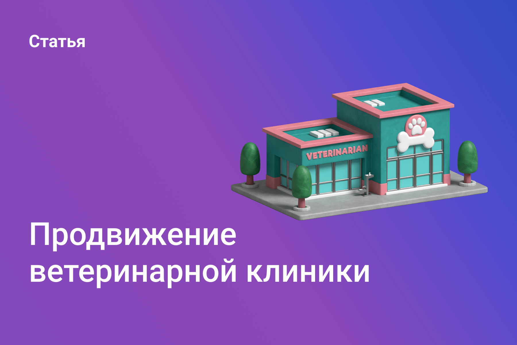 Продвижение ветеринарной клиники