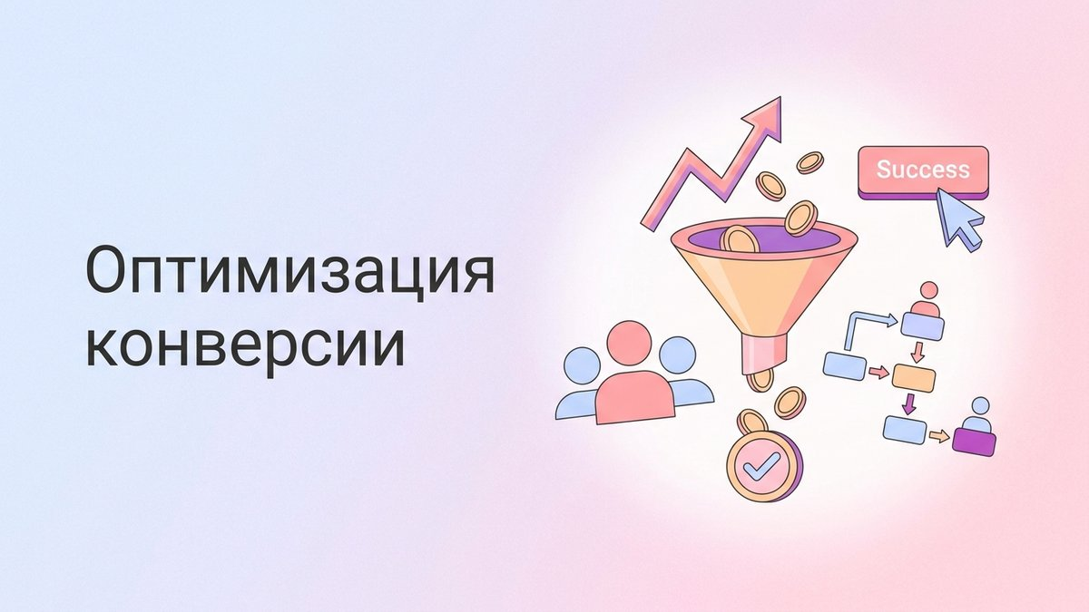 Оптимизация конверсии: что это такое, методы повышения эффективности сайта и пошаговый план внедрения изменений