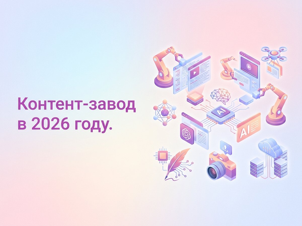 Что такое контент-завод? Как его запустить предпринимателю или эксперту в 2026 году. Чек-лист по создани.