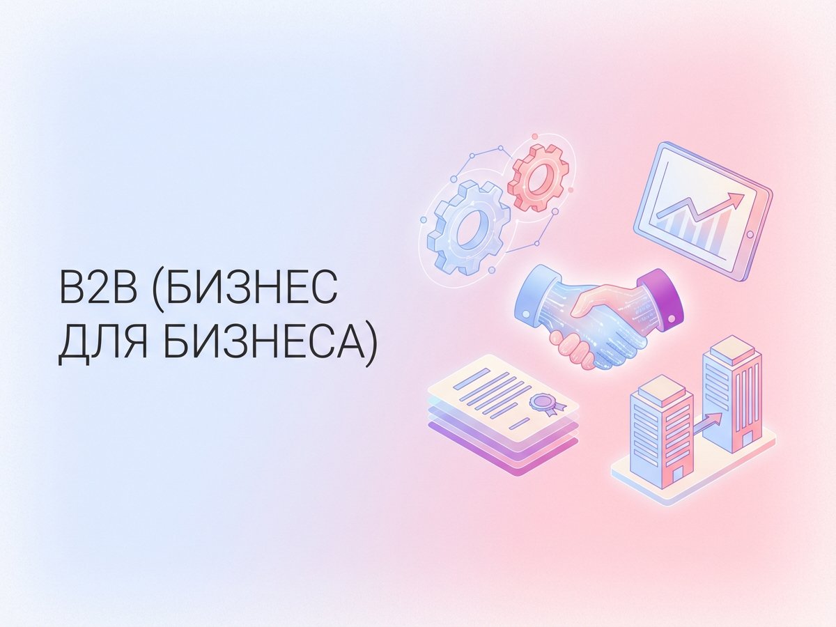 B2B (бизнес для бизнеса): что это такое, ключевые отличия от B2C и стратегии эффективных продаж.