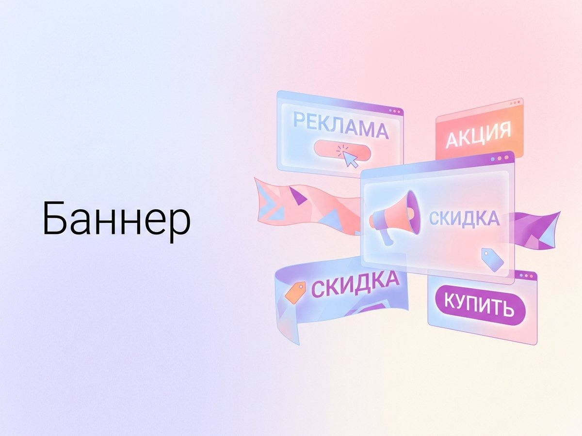 Баннер: что это такое, виды рекламных форматов и пошаговый план внедрения в маркетинговую кампанию