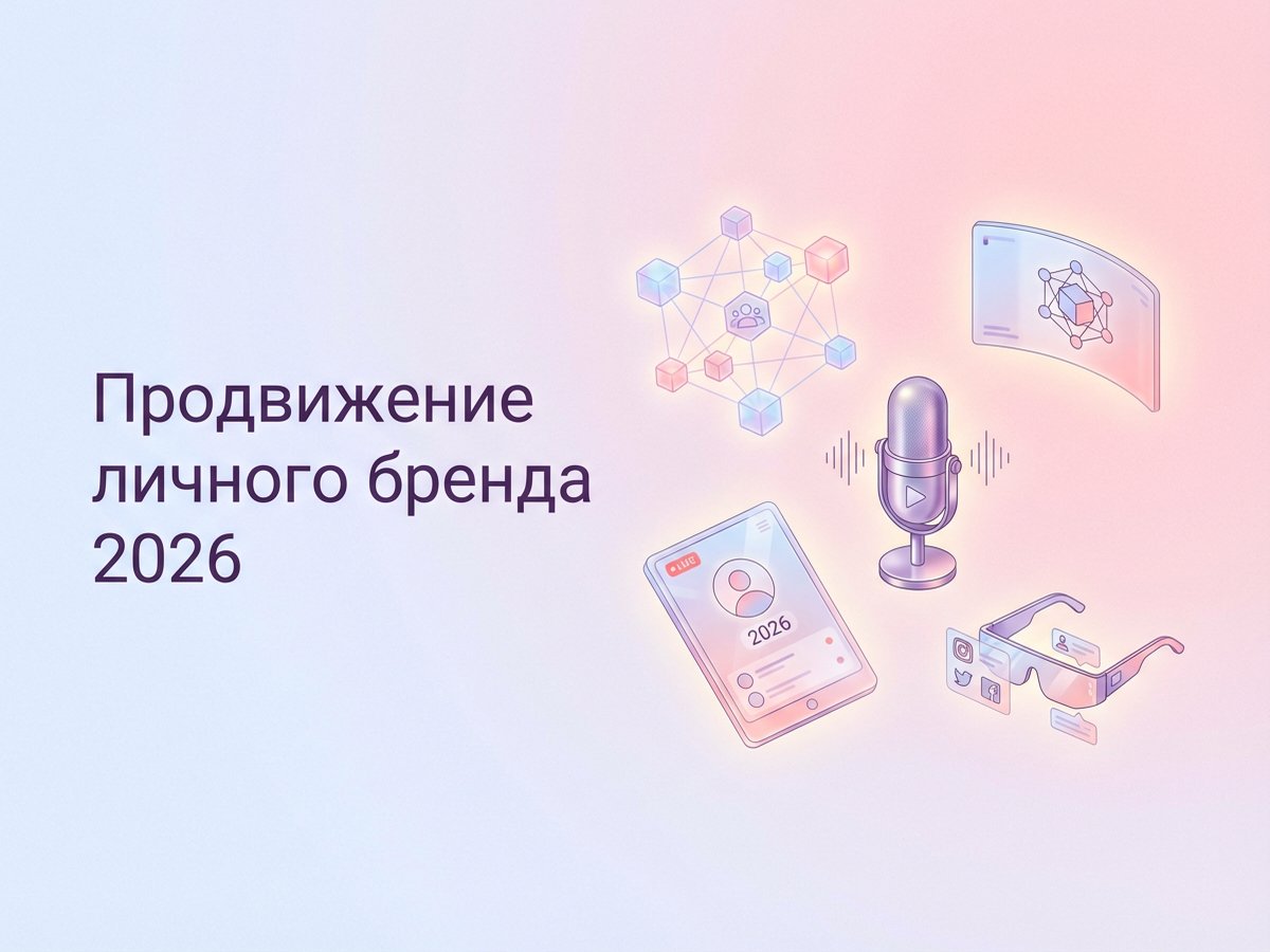 Продвижение личного бренда. Актуальные каналы в 2026 году