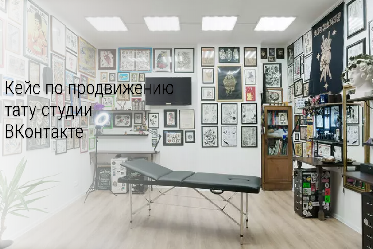Кейс: 1444 лида по 77 рублей за 4 месяца для тату-студии