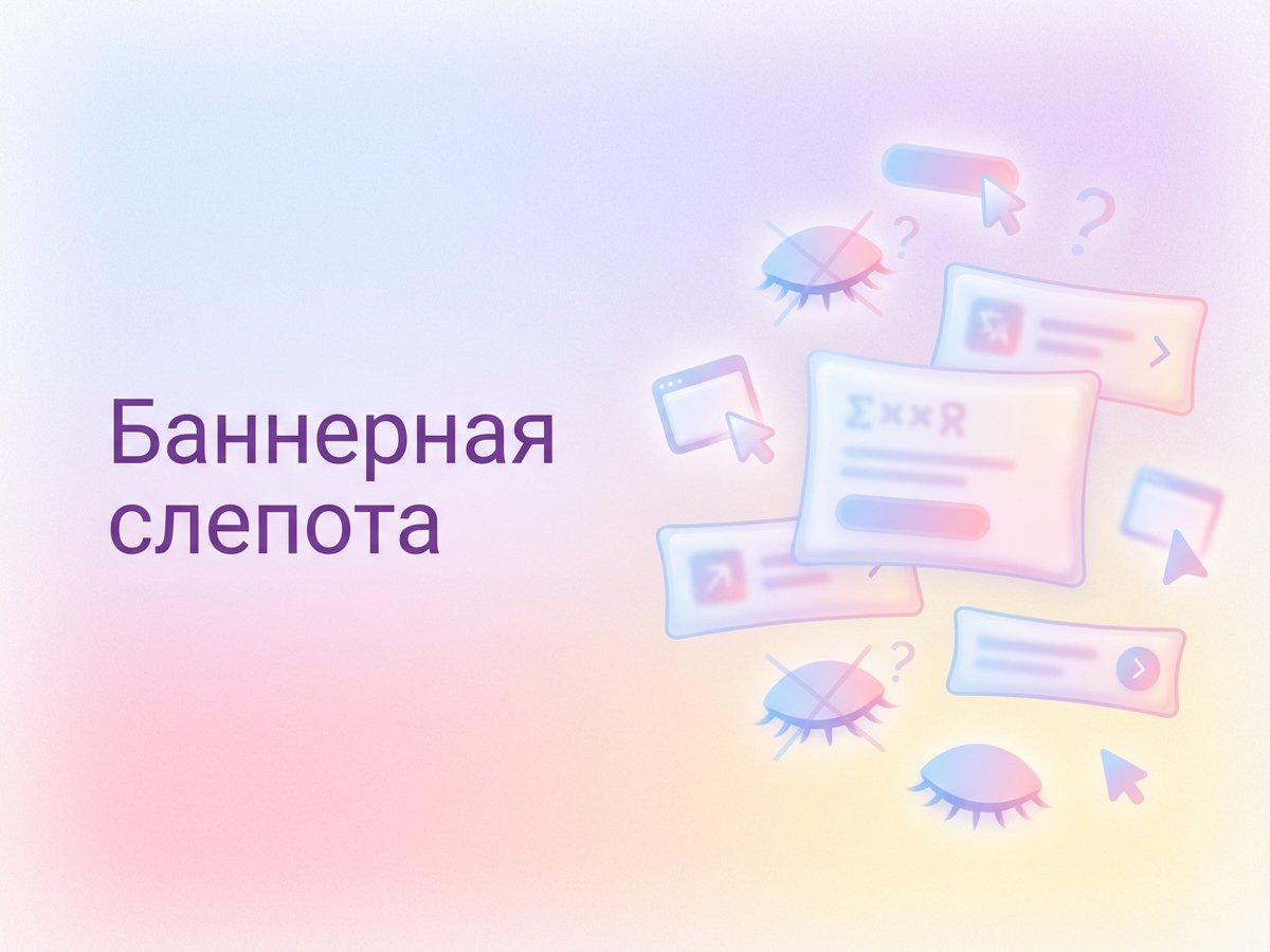 Баннерная слепота: что это такое, причины возникновения и пошаговый план внедрения методов борьбы за внимание