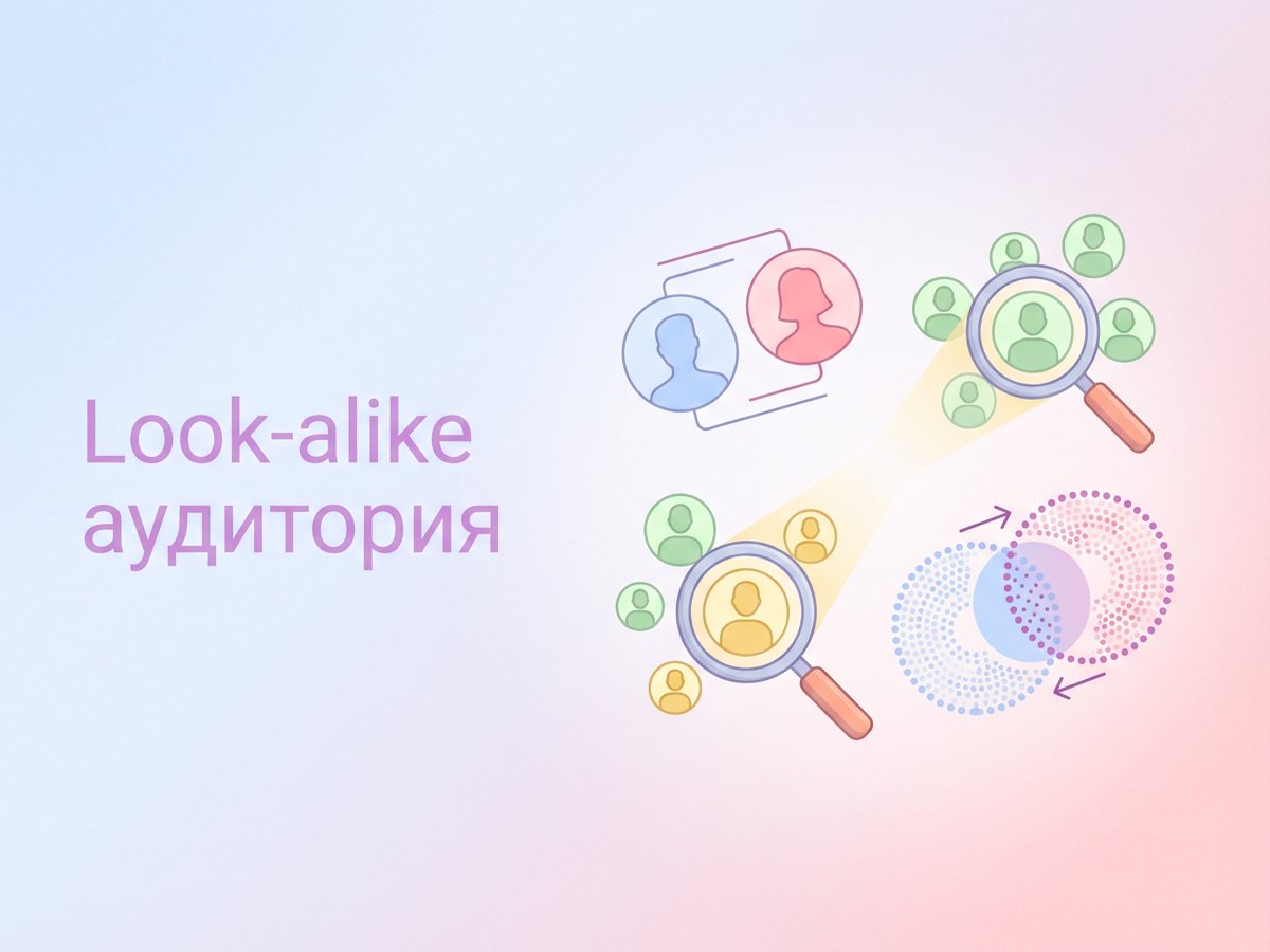 Look-alike аудитория: что это такое, принципы поиска похожих пользователей и пошаговый план настройки таргетинга.