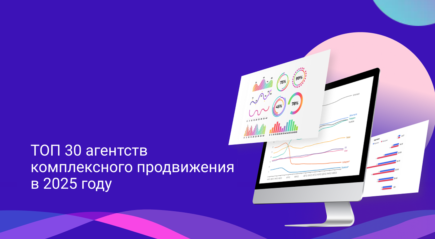 ТОП 30 агентств комплексного продвижения в 2025 году