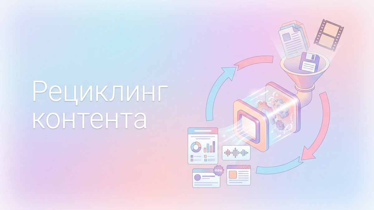 Рециклинг контента: что это такое, способы переработки материалов и пошаговый план внедрения в редакционную политику