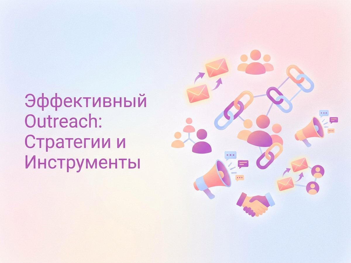 Outreach: что это такое, методы коммуникации и пошаговый план запуска кампании для получения ссылок.