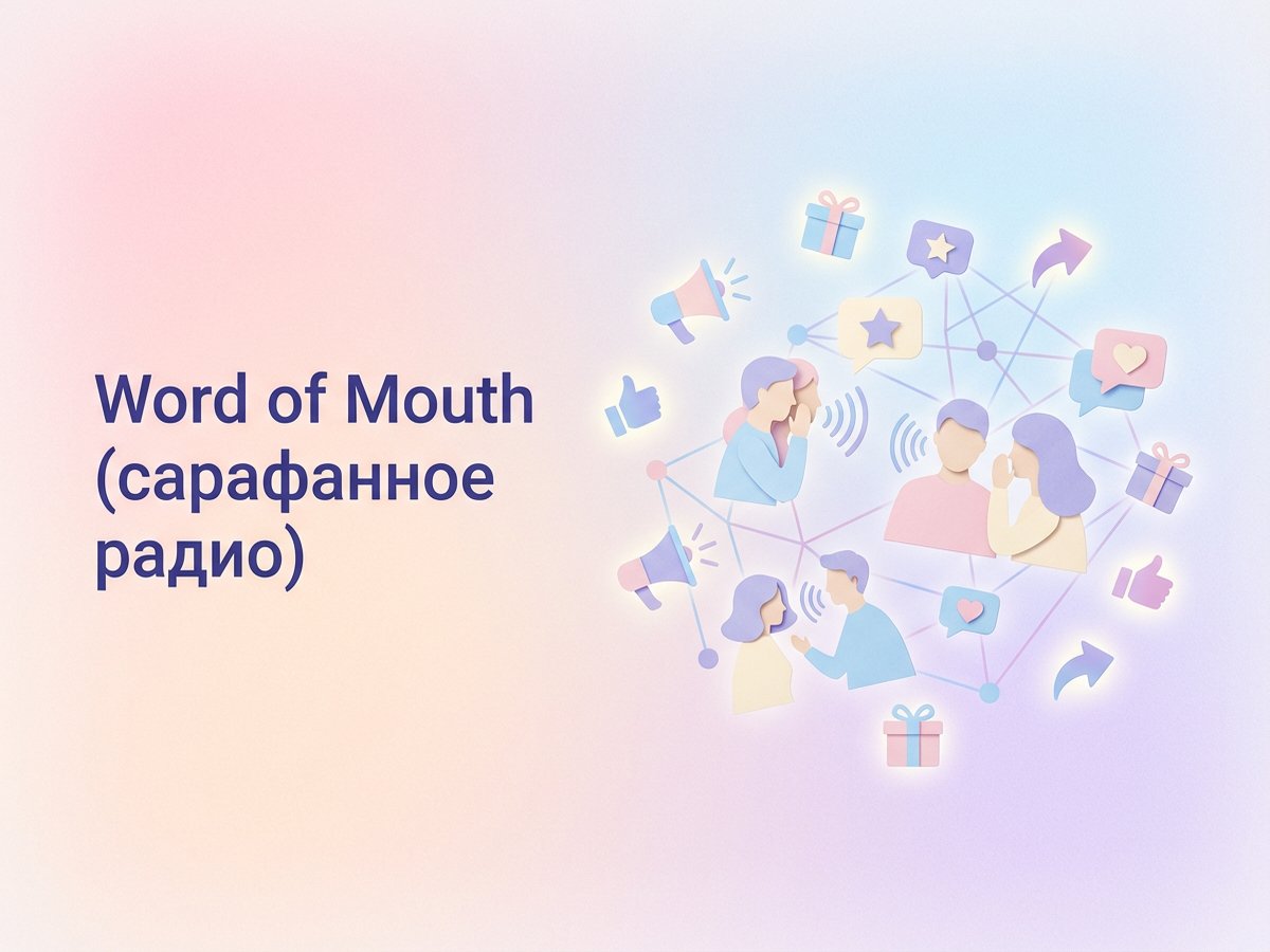 Word of Mouth: что это такое, механики запуска виральности и пошаговый план стимулирования рекомендаций.